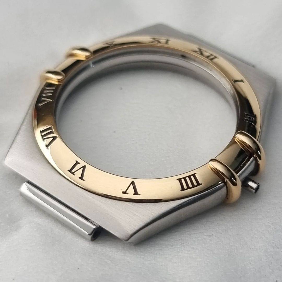 Реставрация золотых часов Omega Constellation